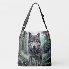 Bolso Cruzado Lobo Solitario