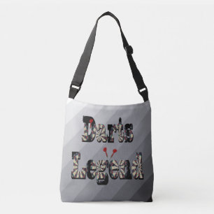 Bolso Cruzado Logo de la leyenda del dardo,