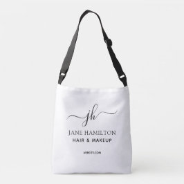 Bolso Cruzado Logotipo empresarial personalizado y texto promoci