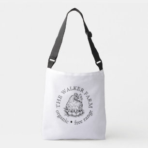 Bolso Cruzado Logotipo Promocional Personalizado para Negocios A