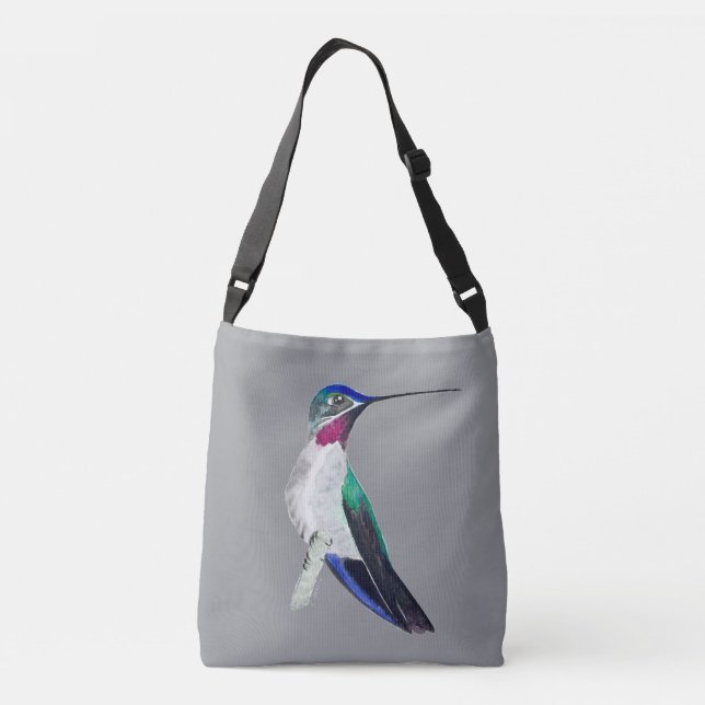 Bolso Cruzado Long-billed Starthroat Hummingbird (Reverso)