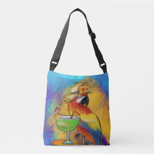 Bolso Cruzado Loritos de Fiesta