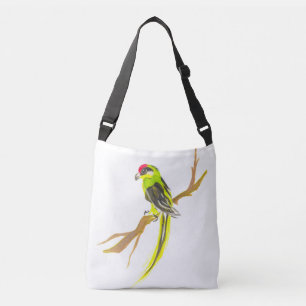 Bolso Cruzado loro en una rama