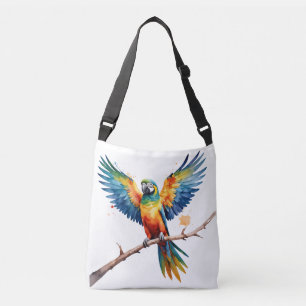 Bolso Cruzado Loro tropical