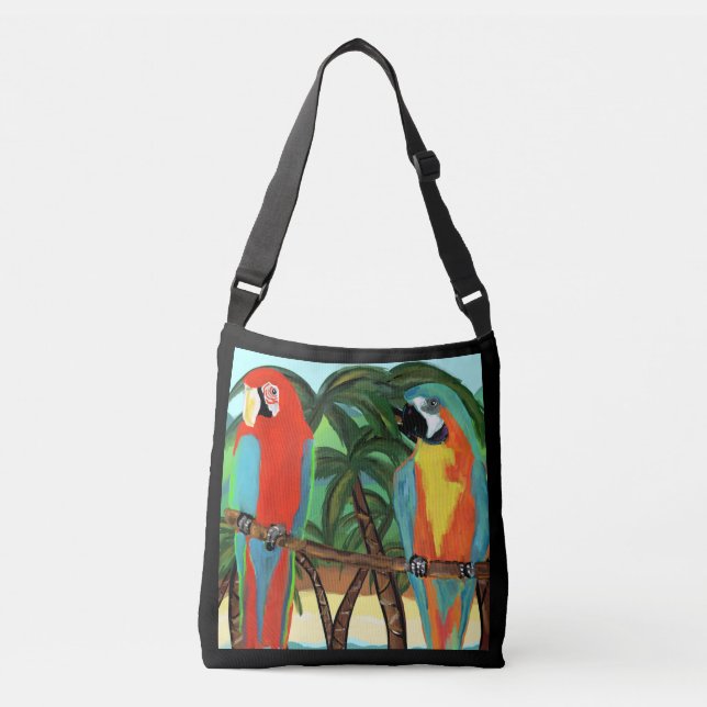 BOLSO CRUZADO LOROS (Anverso)