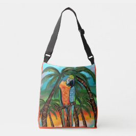Bolso Cruzado Loros de Fiesta          