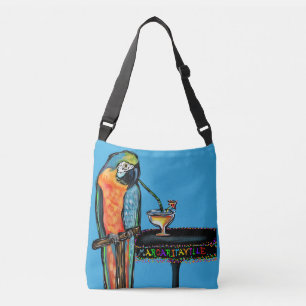 Bolso Cruzado Loros de Fiesta