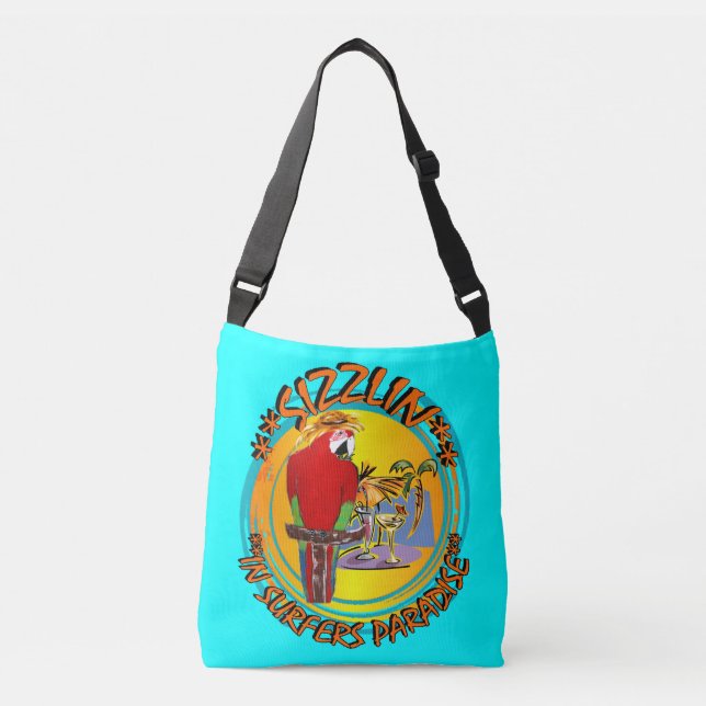 BOLSO CRUZADO LOROS SIZZLIN (Anverso)