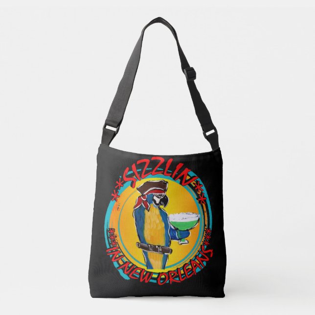BOLSO CRUZADO LOROS SIZZLIN (Anverso)