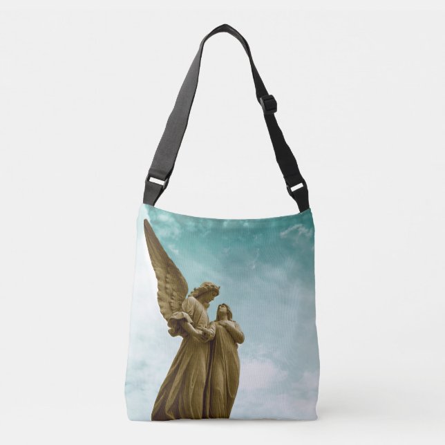 Bolso Cruzado Los ángeles en el cielo (Anverso)