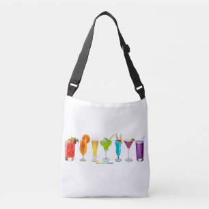 Bolso Cruzado Los cócteles alcohólicos LGBTQIA gay de SlipperyJo