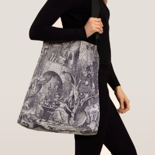 Bolso Cruzado Los siete pecados mortales - envidia