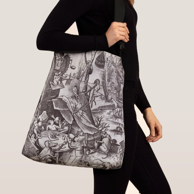 Bolso Cruzado Los siete pecados mortales - Gluttony (Detalle)