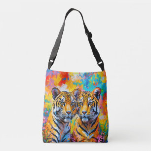 Bolso Cruzado los tigres gemelos