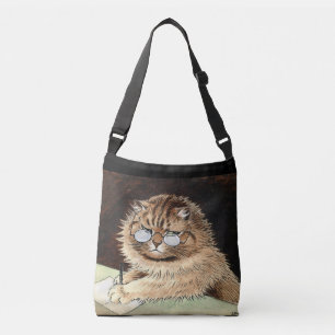 BOLSO CRUZADO LOUIS WAIN CAT VINTAGE TOTE PURSE