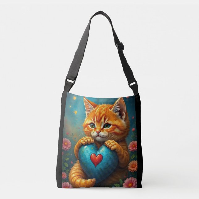 Bolso Cruzado Love Kitty (Anverso)