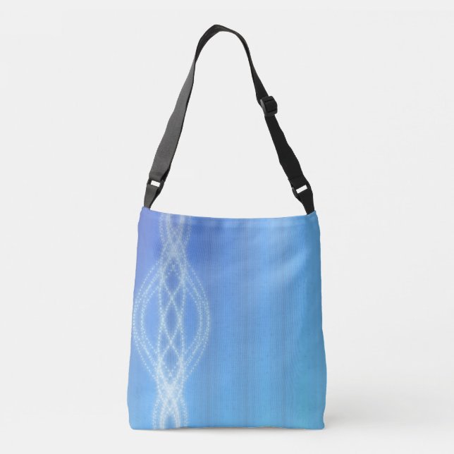 Bolso Cruzado Luces azules (Reverso)