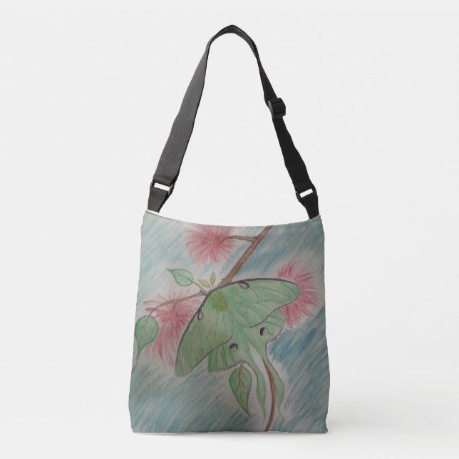 Bolso Cruzado Luna Moth (Anverso)