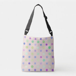 Bolso Cruzado lunares multicolores