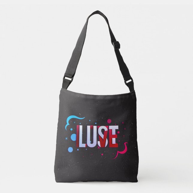 Bolso Cruzado Lust Love - Colofull Mix Edition (Anverso)
