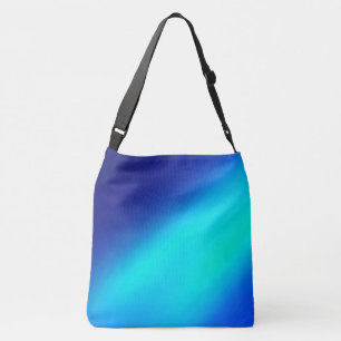 Bolso Cruzado Luz de luna azul oscura Doble raya