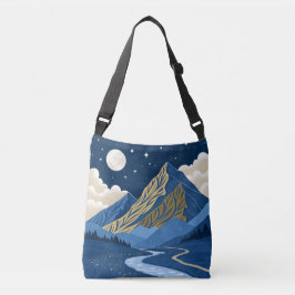 Bolso Cruzado Luz de Luna de Montaña