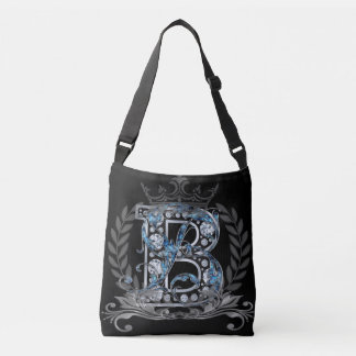 Bolso Cruzado Lyon negro lux  lv doblado