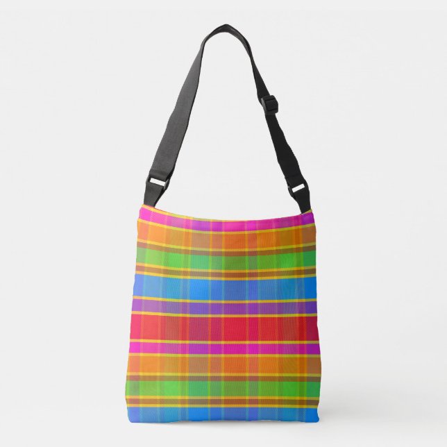 Bolso Cruzado Mad Plaid JM9IBCQ (Anverso)
