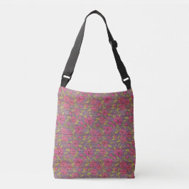 Bolso Cruzado Madera Floral Moderna Popular Elegante