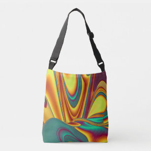 Bolso Cruzado Mágica de las flores de otoño del verano de primav