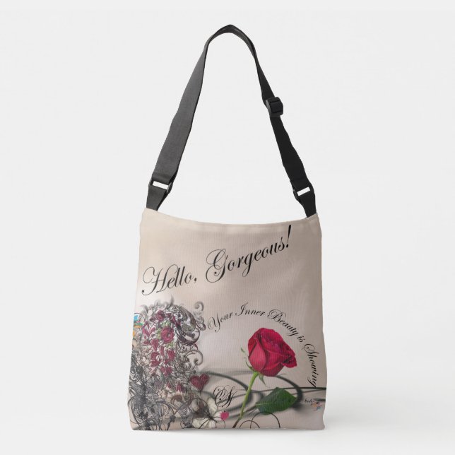 Bolso Cruzado Magnífica belleza interior (Anverso)