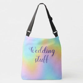Bolso Cruzado Magnífico Pastel Arcoiris "Cosas Bodas"