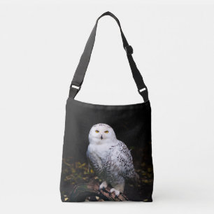 Bolso Cruzado Majestuoso búho de invierno