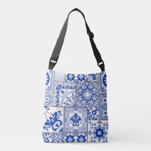 Bolso Cruzado Majólica victoriana: Patrón de mosaico de mosaico 