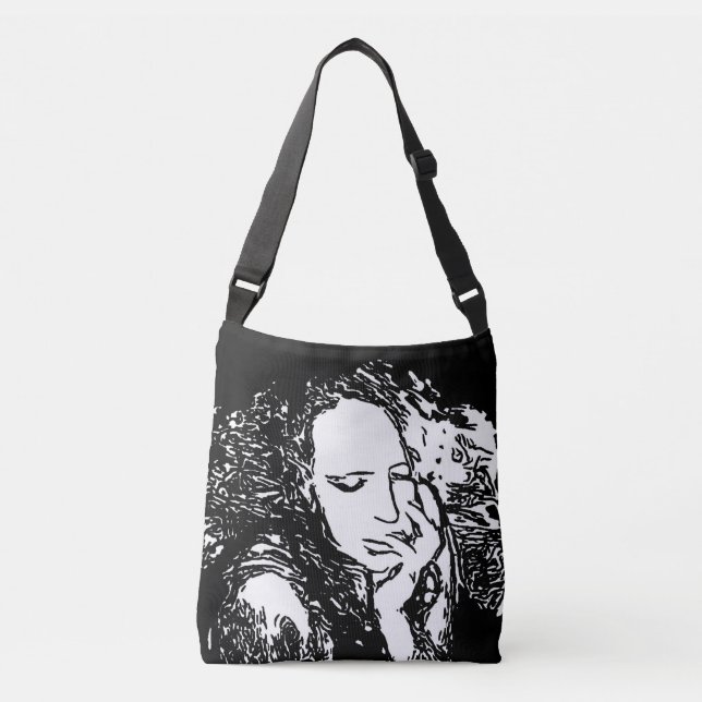 Bolso Cruzado Mal hábito (Anverso)