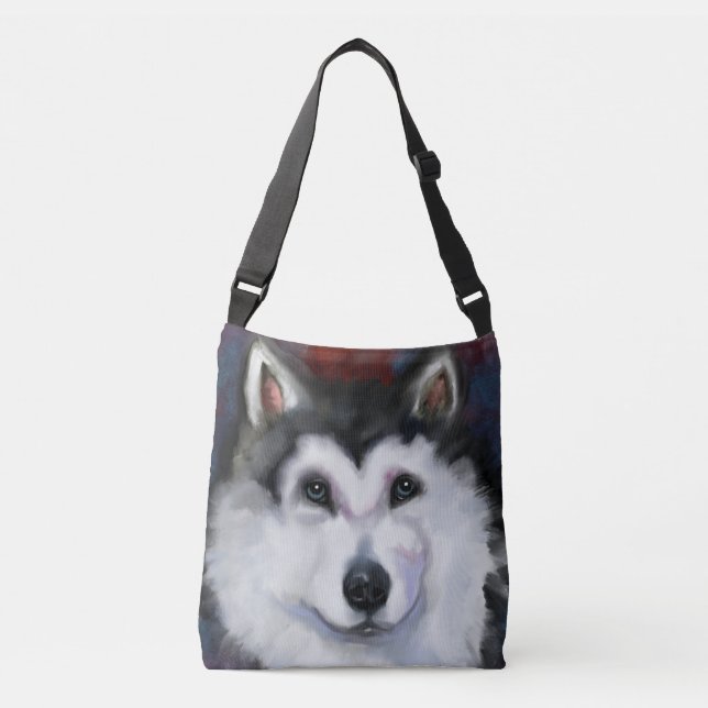 BOLSO CRUZADO MALAMUTE DE ALASKA   (Anverso)