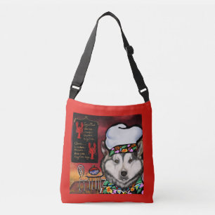 Bolso Cruzado Malamute de Alaska