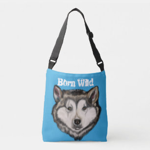 Bolso Cruzado Malamute de Alaska