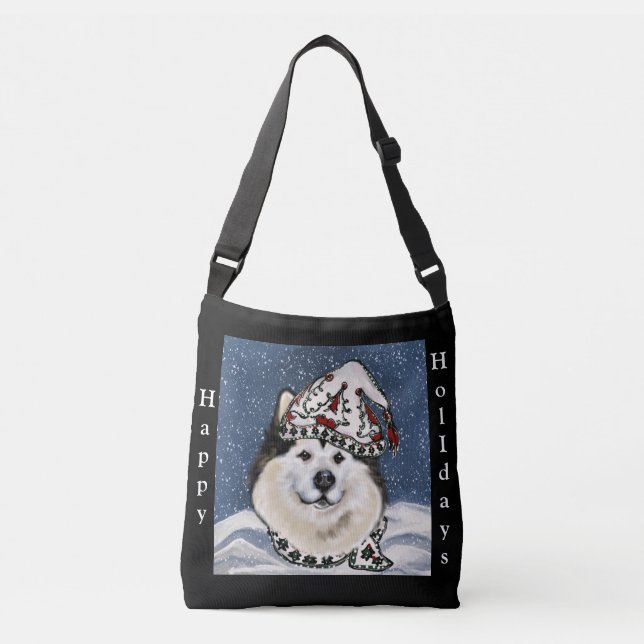 Bolso Cruzado Malamute de Alaska    (Anverso)