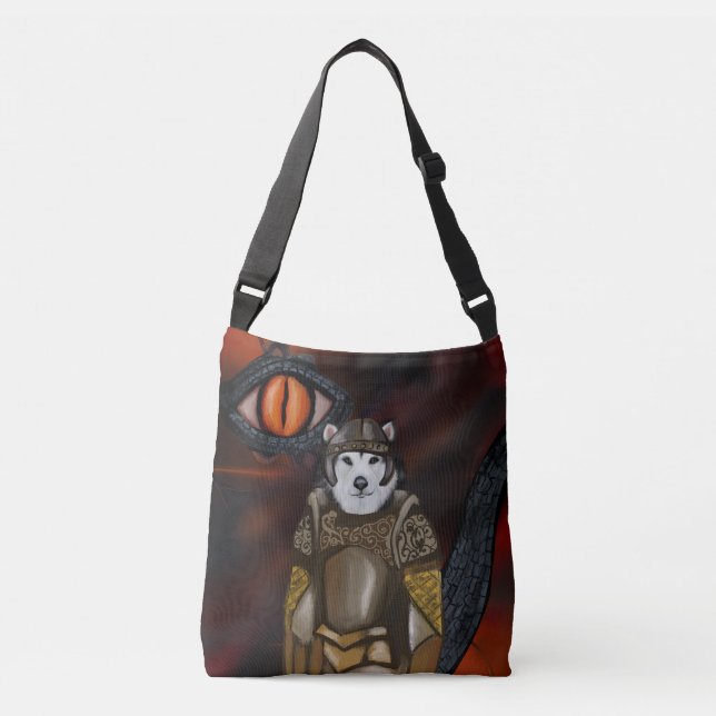 Bolso Cruzado Malamute de Alaska (Anverso)