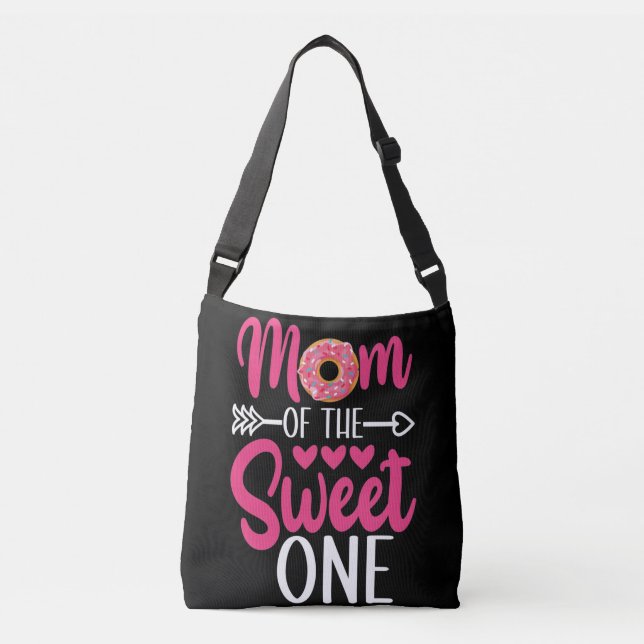 Bolso Cruzado Mamá del Donut Dulce con Sprinkles (Anverso)