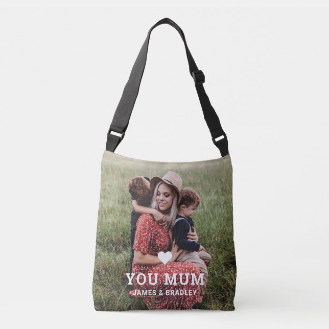 Bolso Cruzado Mamá foto del Día de la Madre (Anverso)