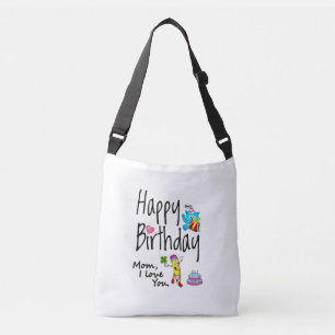 Bolso Cruzado Mamá, te amo. Feliz cumpleaños.