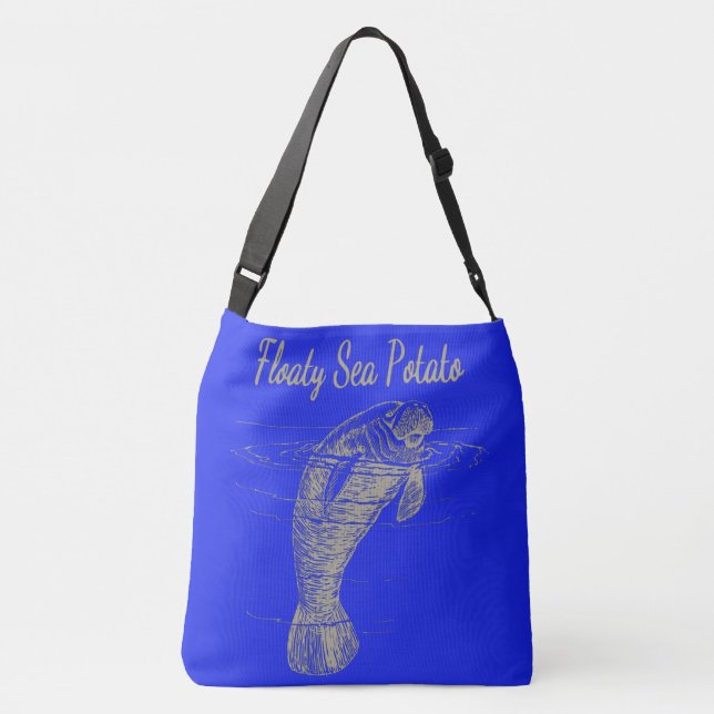 Bolso Cruzado Manatee Floaty Sea Potato (Reverso)