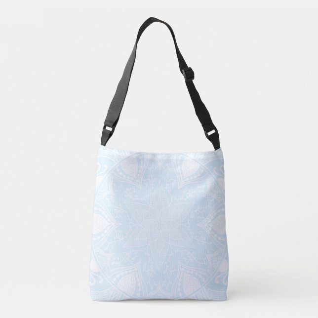 Bolso Cruzado Mandala ártica (Reverso)