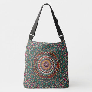 Bolso Cruzado Mandala decorativo