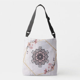 Bolso Cruzado Mandalas Florales Geométricas Armonía Tranquilizad
