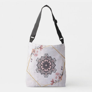 Bolso Cruzado Mandalas Florales Geométricas Armonía Tranquilizad