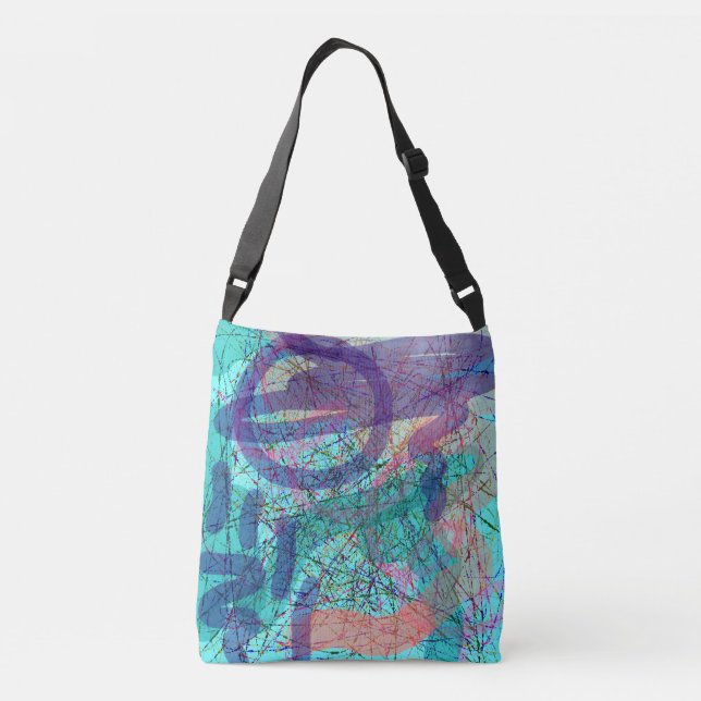 Bolso Cruzado Maniático del Arte (Reverso)