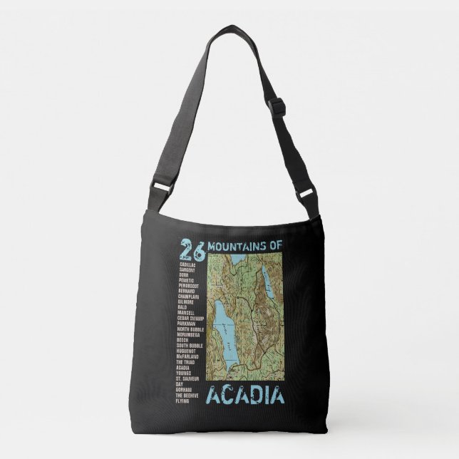 BOLSO CRUZADO MAPA ACADIA (Anverso)